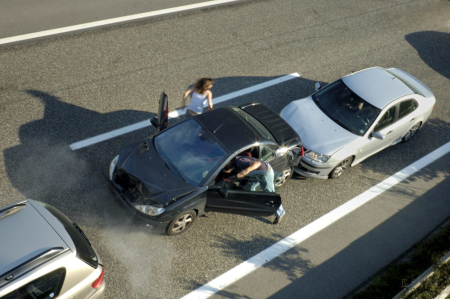 Single Car Accident Leaving The Scene